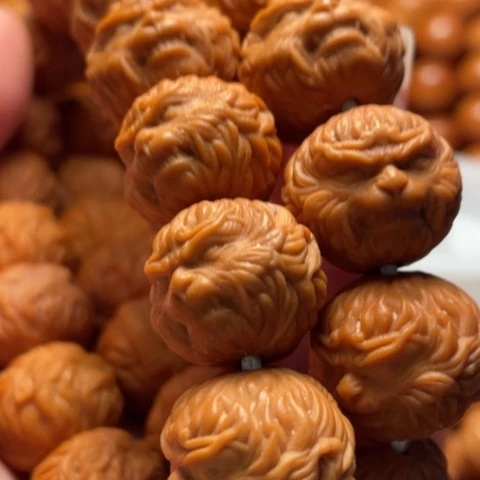 猴头核桃手串夜*悟空