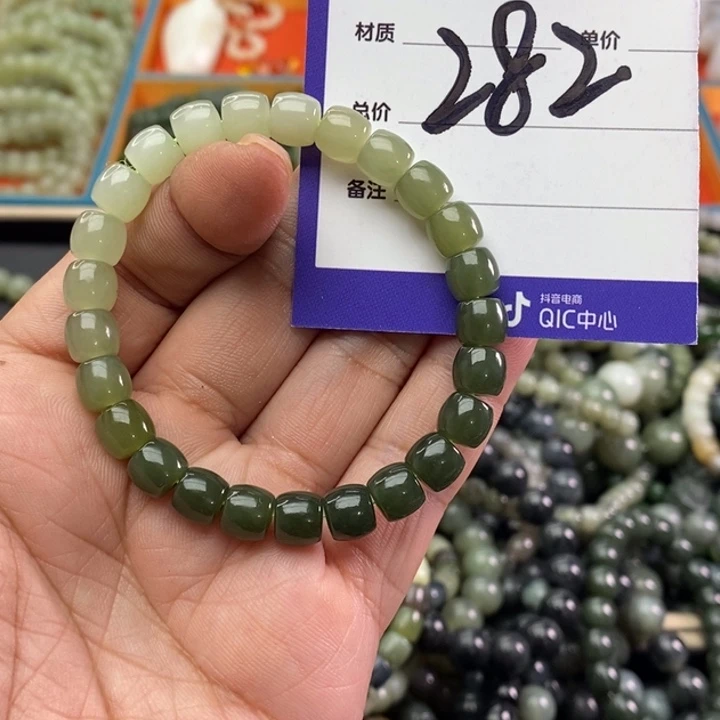 和田玉手链未镶嵌