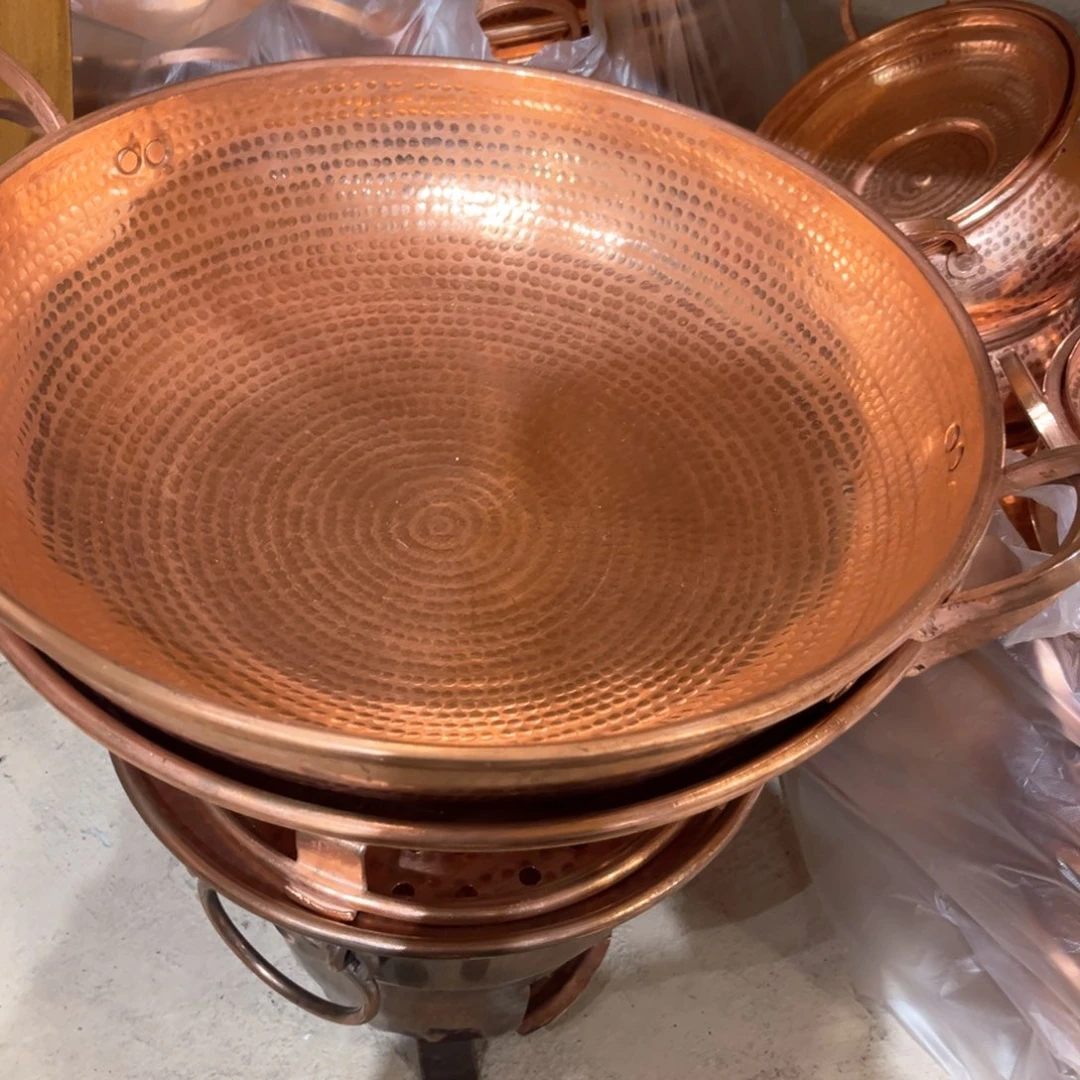 42炒锅手工锻打工艺