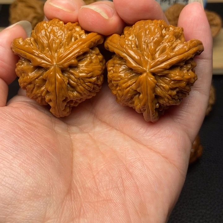 文玩核桃把件l**l工艺三棱