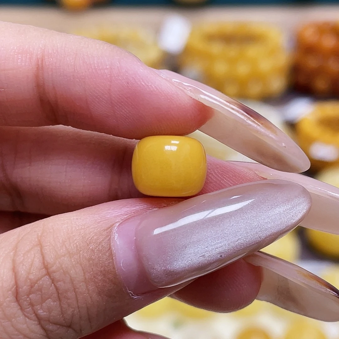 琥珀未镶嵌珠宝奇石小*10.0mm老型