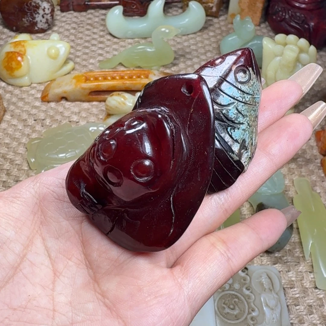 吊坠白玉菩提挂件