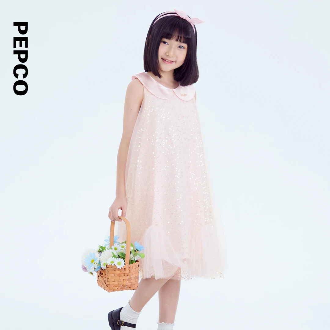 小猪班纳童装2025夏装新款儿童连衣裙中大童女童裙子潮822521418