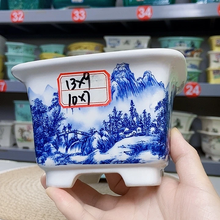 紫砂花瓶紫砂花盆