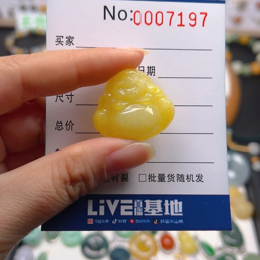 【闪购商品】翡翠颈饰未镶嵌嘟*吊坠