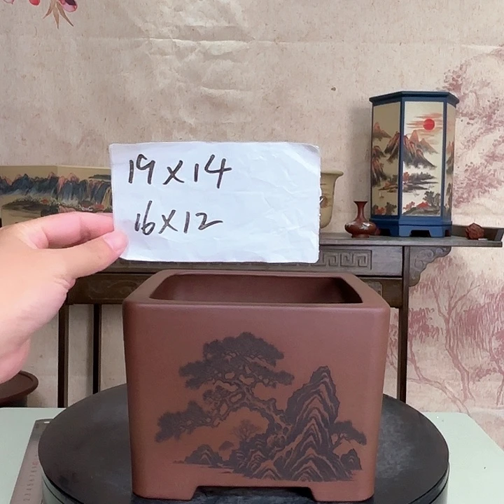 紫砂花盆宜兴紫砂