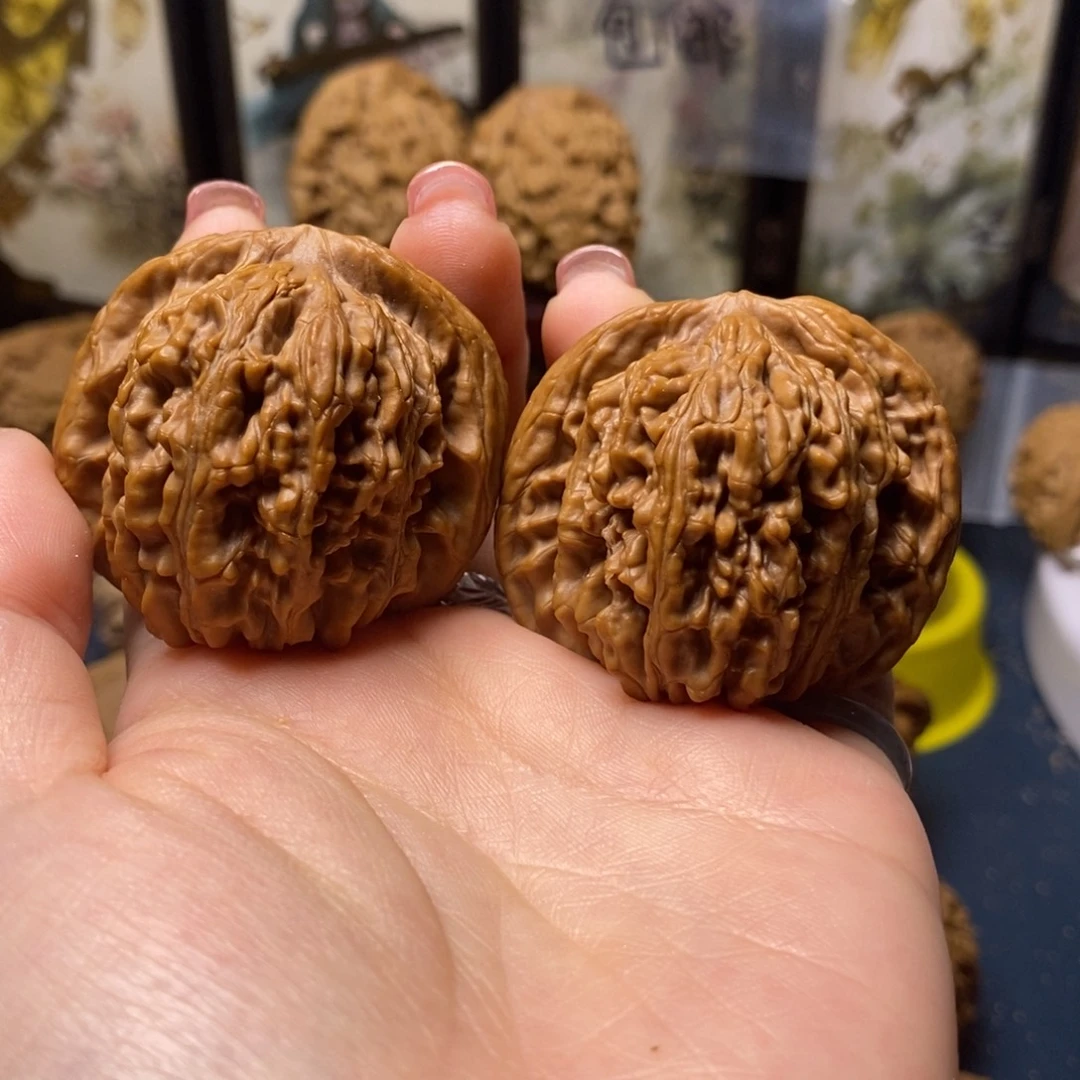 文玩核桃吊坠四座楼全品43尺04