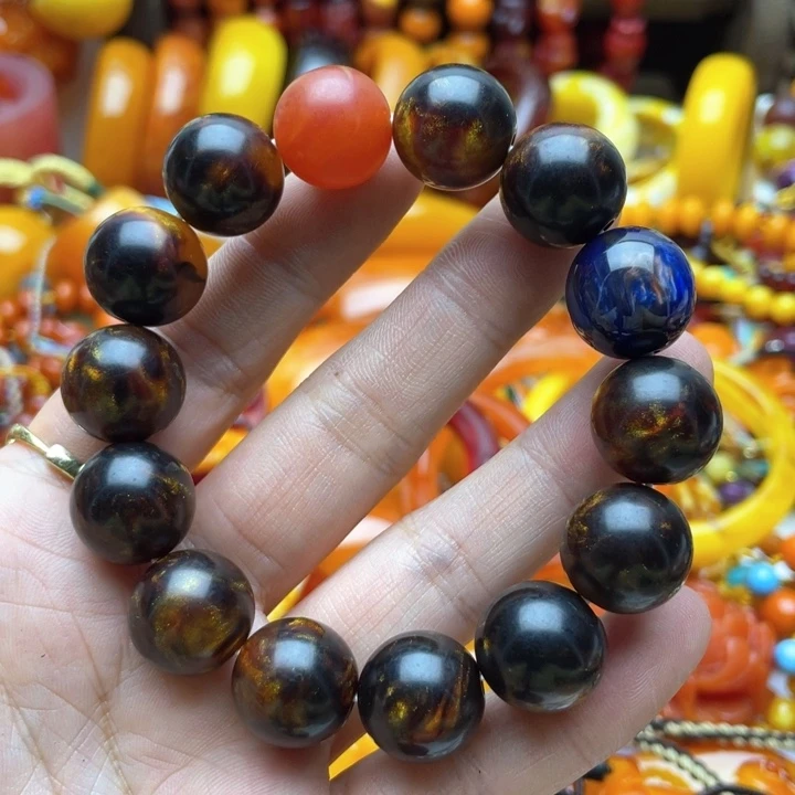 树脂制品129号黑色手串