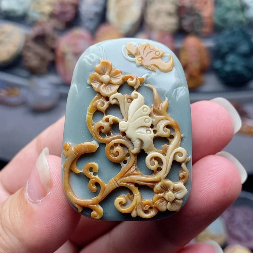 【闪购商品】未镶嵌定制石英质玉吊坠