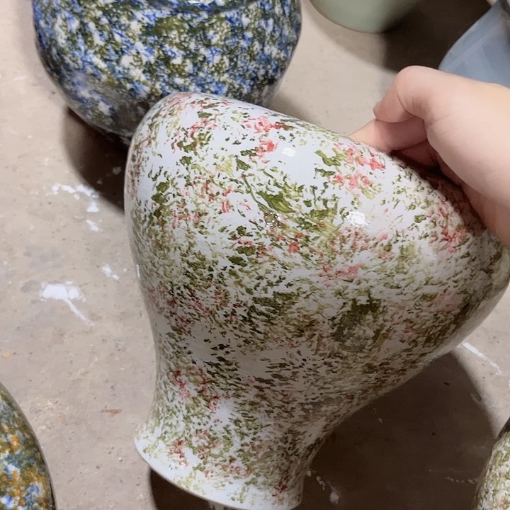 鹅***.瓷片口18高23 景德镇陶瓷