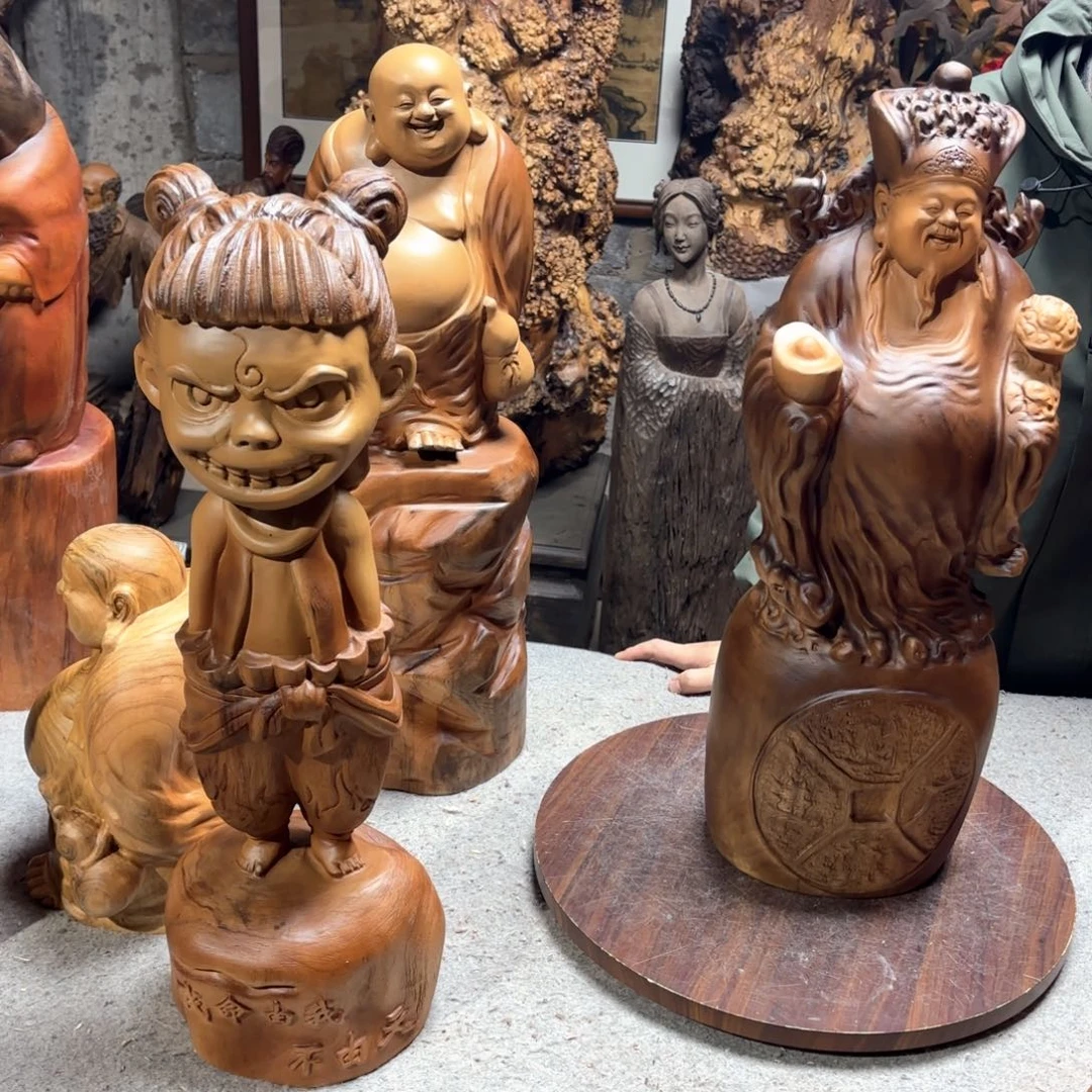 香樟木根***淞香樟木哪吒