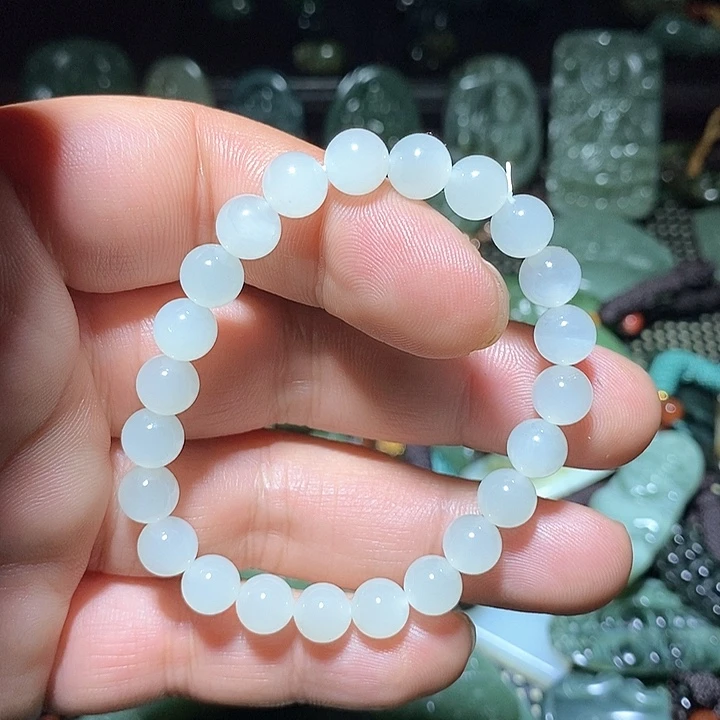 和田玉（糖玉）未镶嵌车挂