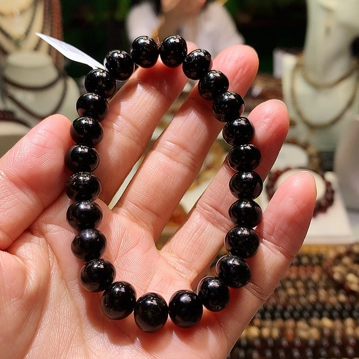 未镶嵌琥珀手串满天星