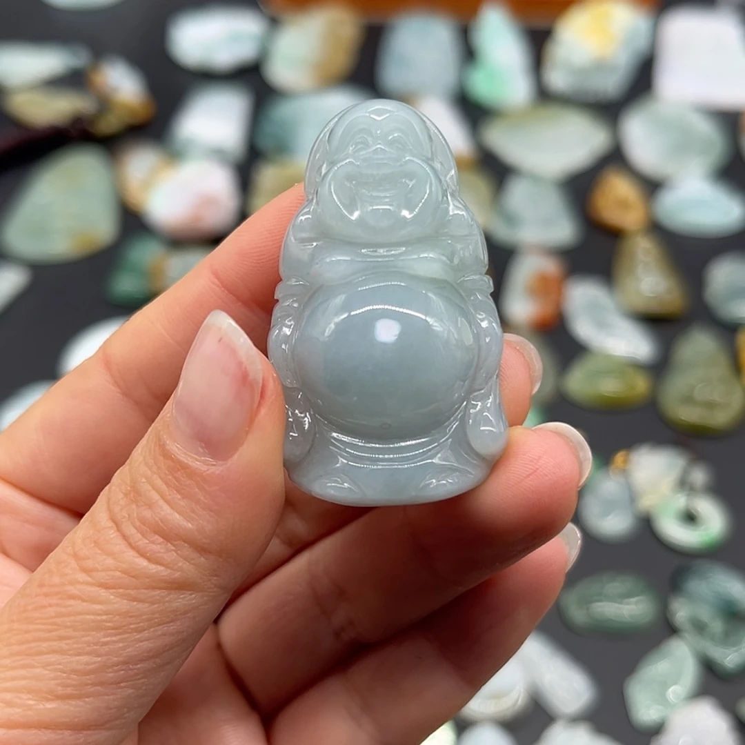 【闪购商品】翡翠颈饰未镶嵌站佛