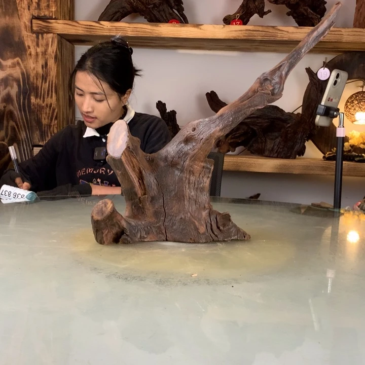 向***行天然的云南紫柚木会黄水