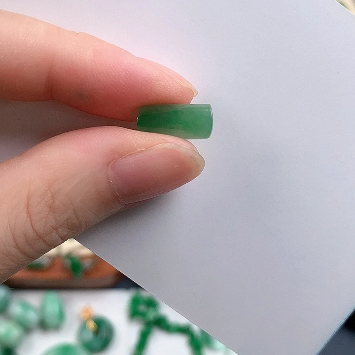 颈饰银S925镶嵌翡翠风**合77642245323566