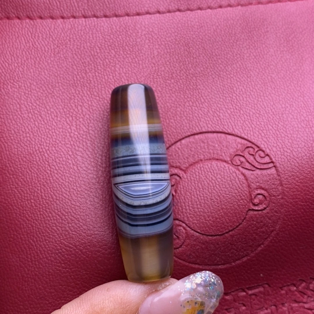 溜***，玛瑙/玉髓未镶嵌项链