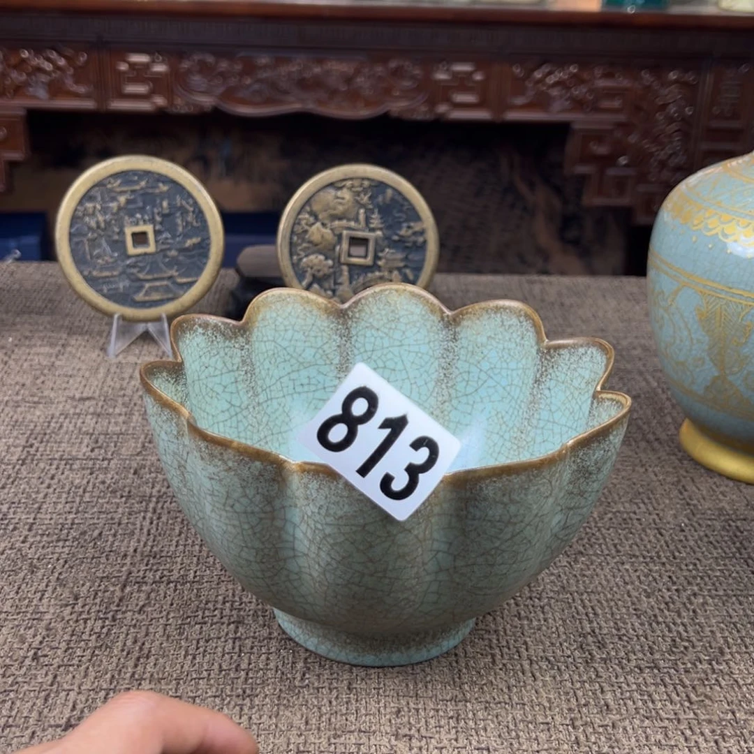 Lao窑瓷直播间开门货陶瓷艺术品正能量