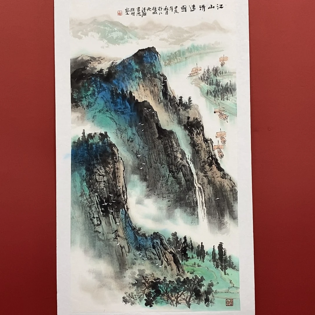 国画黄桂明三尺100*50精品佳作