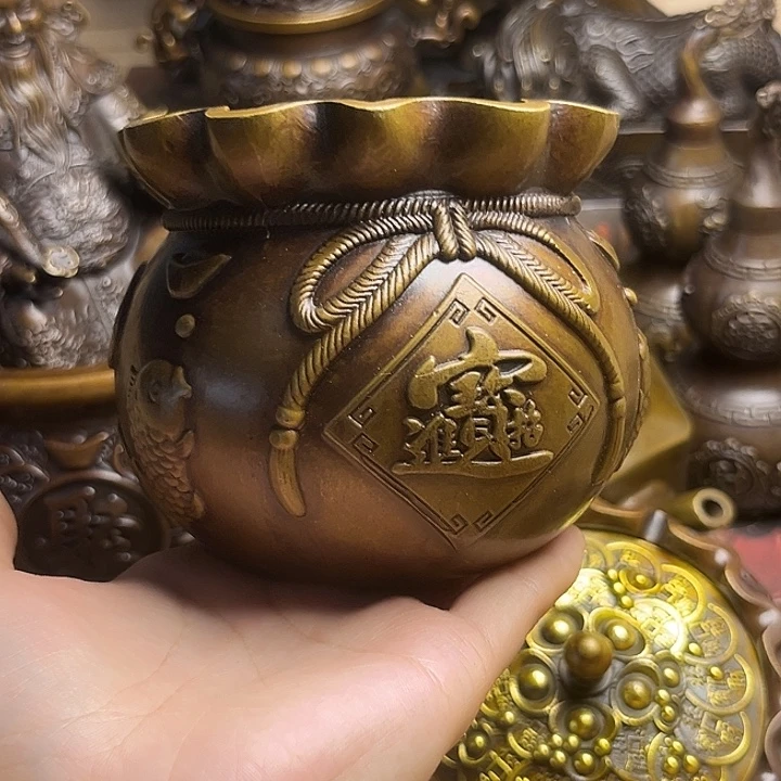 精美铜器，点击下单