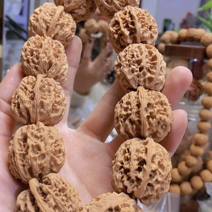 【闪购商品】文玩核桃把件32苹果手持