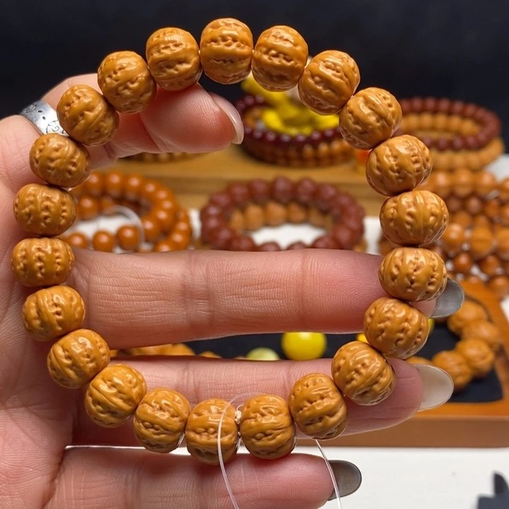 猴头核桃手串猴头