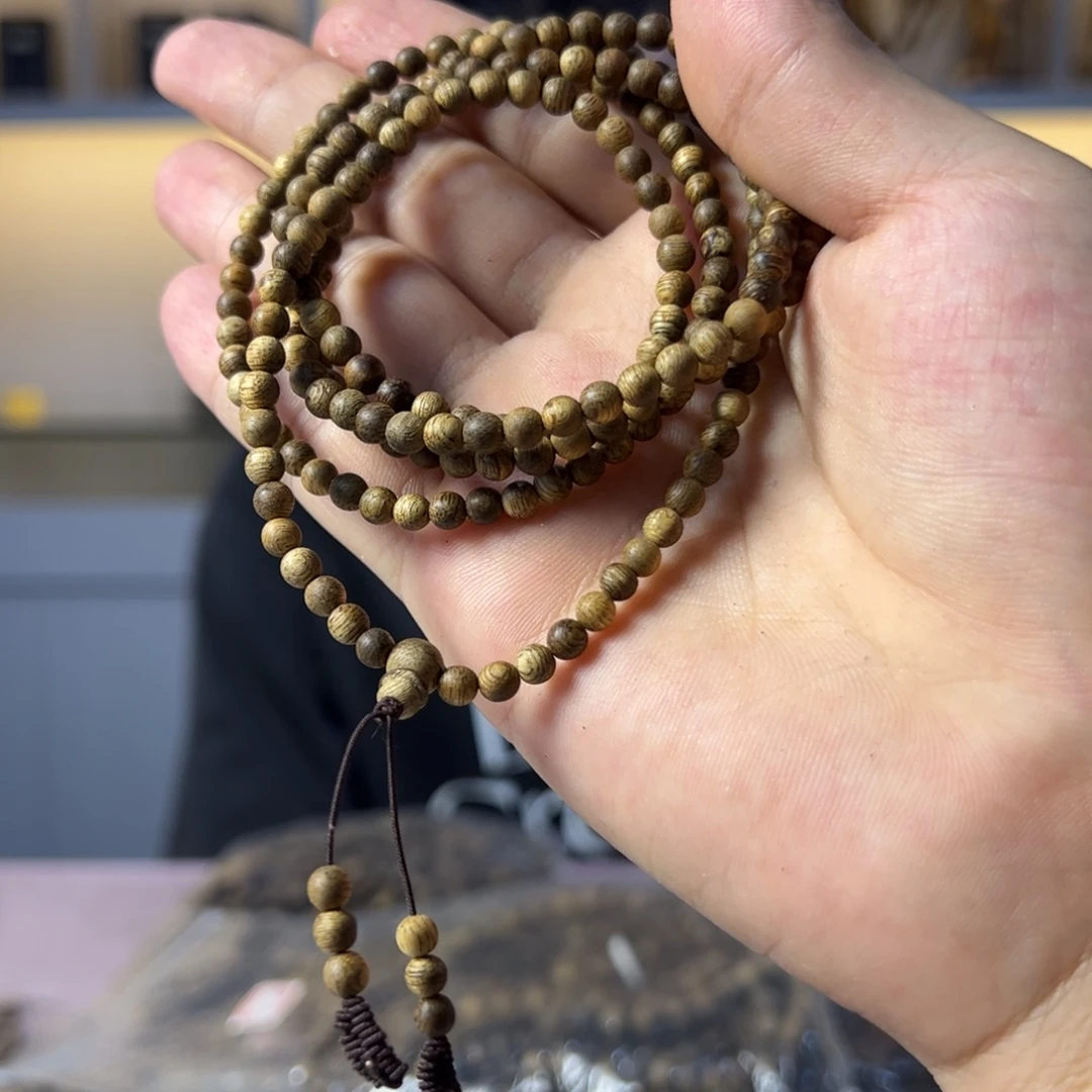 手串沉香0.4规格多圈6克+