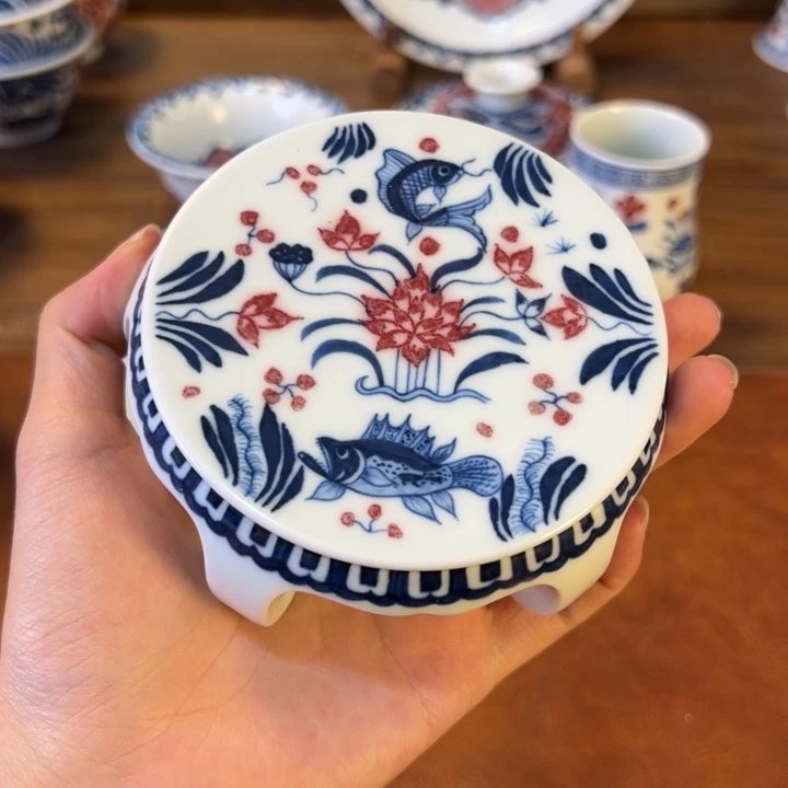 瓷片景德镇陶瓷手工手绘