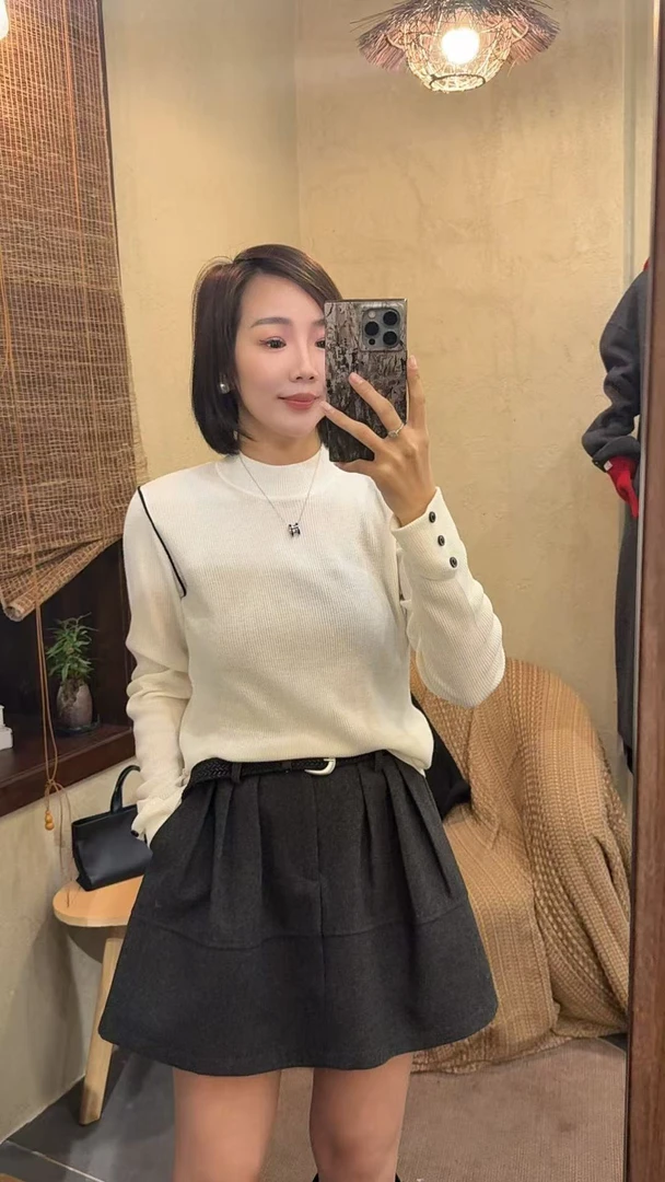 三粒扣袖打底116-99570