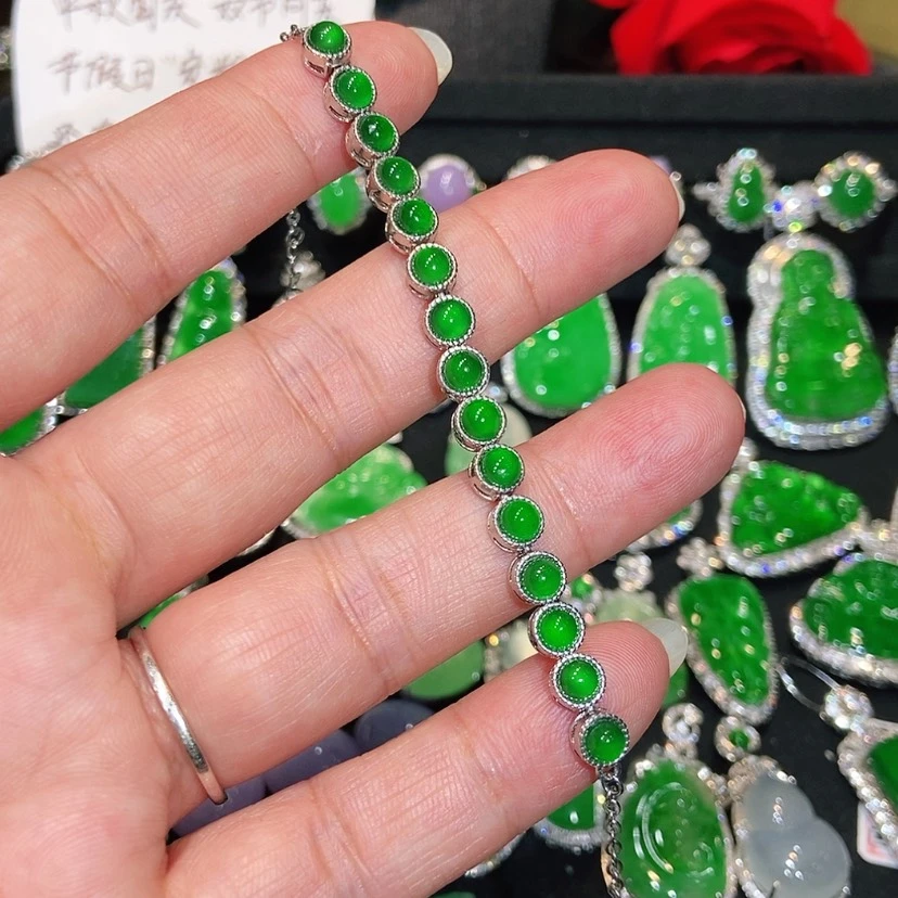 【闪购商品】未镶嵌手链翡翠天然翡翠