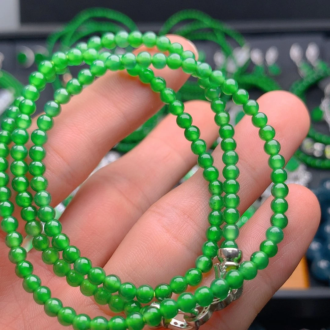 未镶嵌手链翡翠翡翠4.0