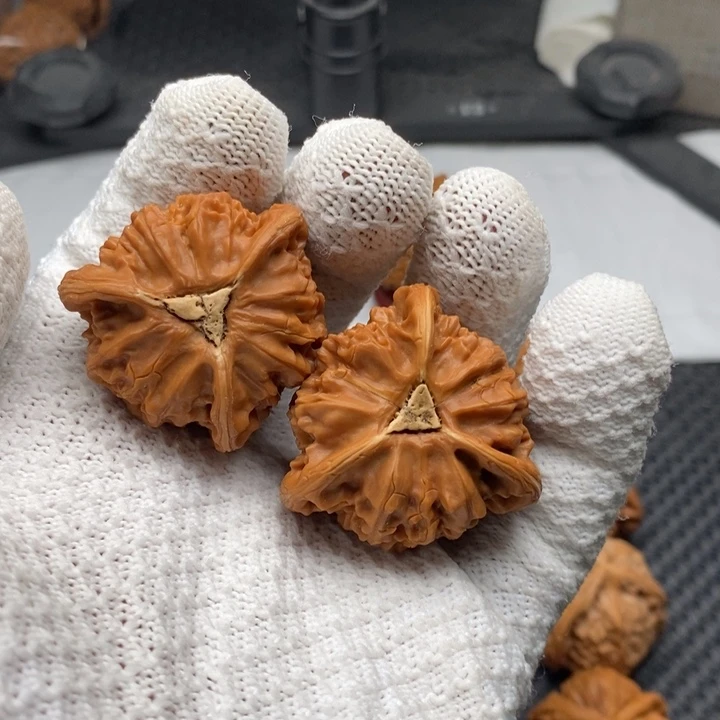 核桃把件方*拼接宫灯4