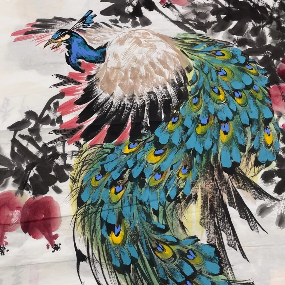 国画王孝华老师绘画