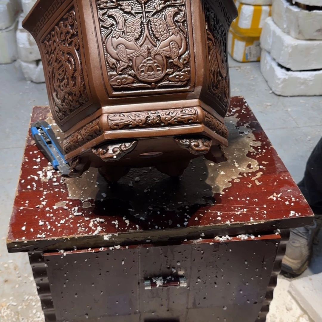 紫砂花盆口径26.22口径