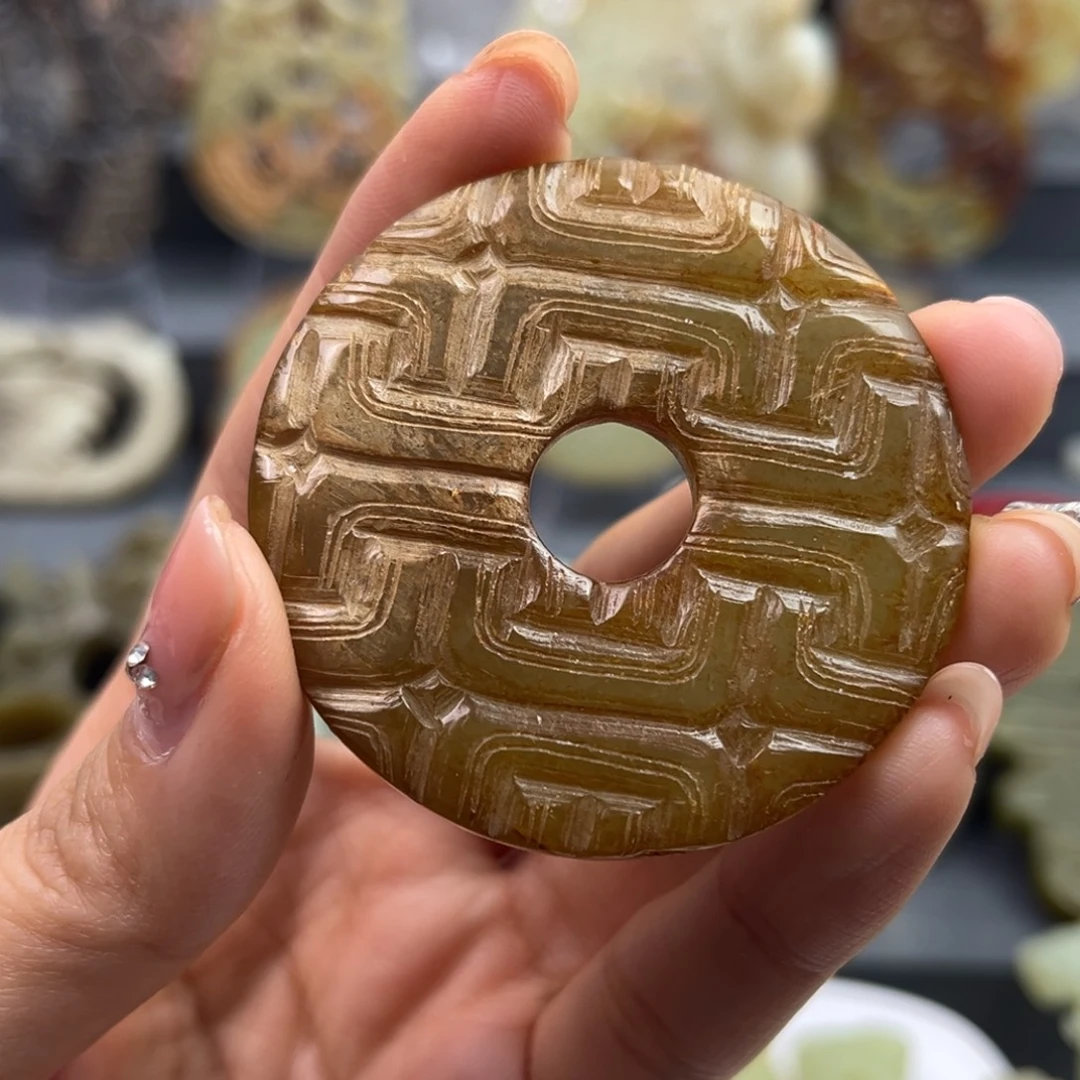 和田玉未镶嵌颈饰鉴古藏珍鉴古藏珍