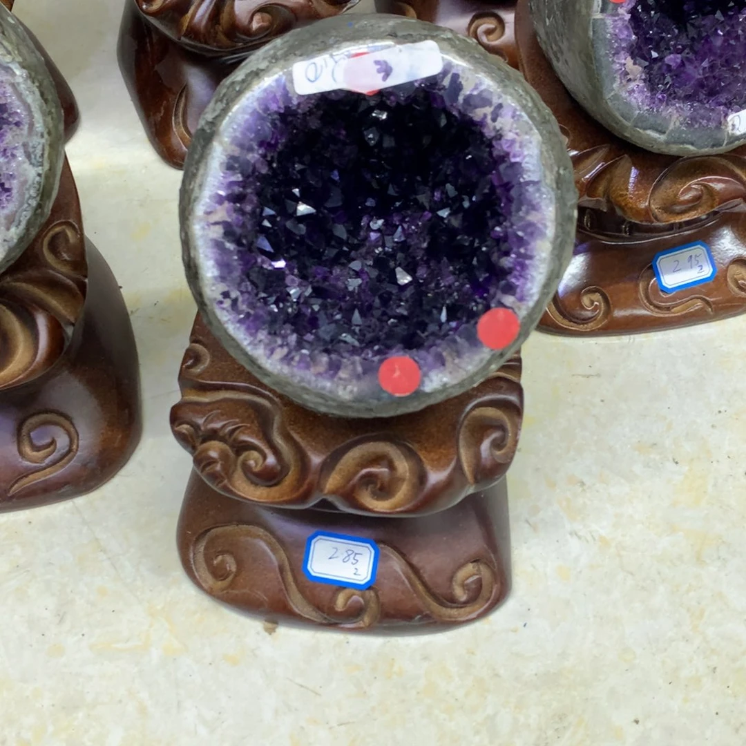 未镶嵌大型摆件（非配饰）紫晶小葛