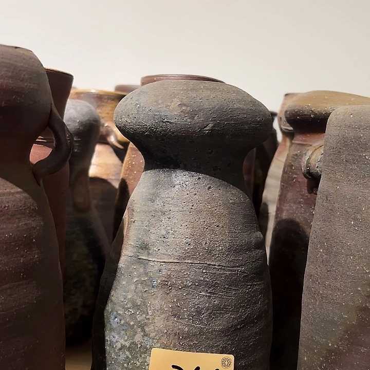 备前烧作品大花器