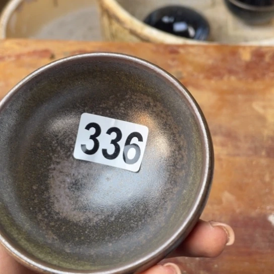 茶盏用****5沐雨茶器柴烧主人杯