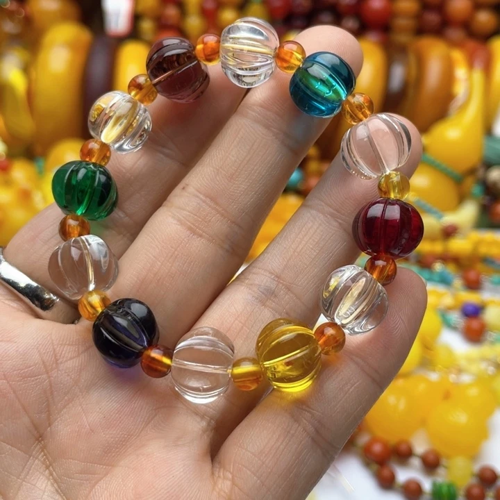 树脂制品17号瓜珠手串