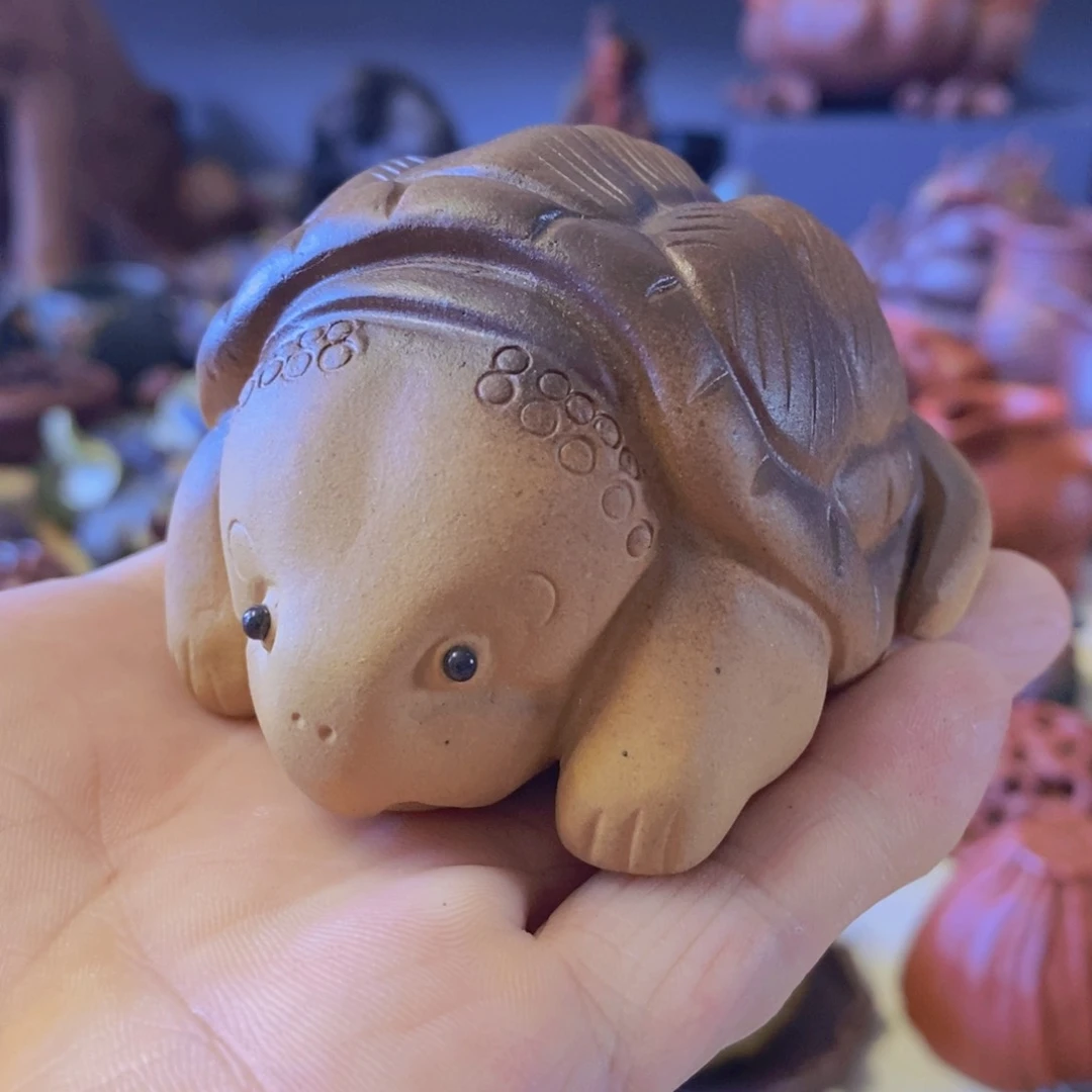 茶杯绿泥紫砂紫砂