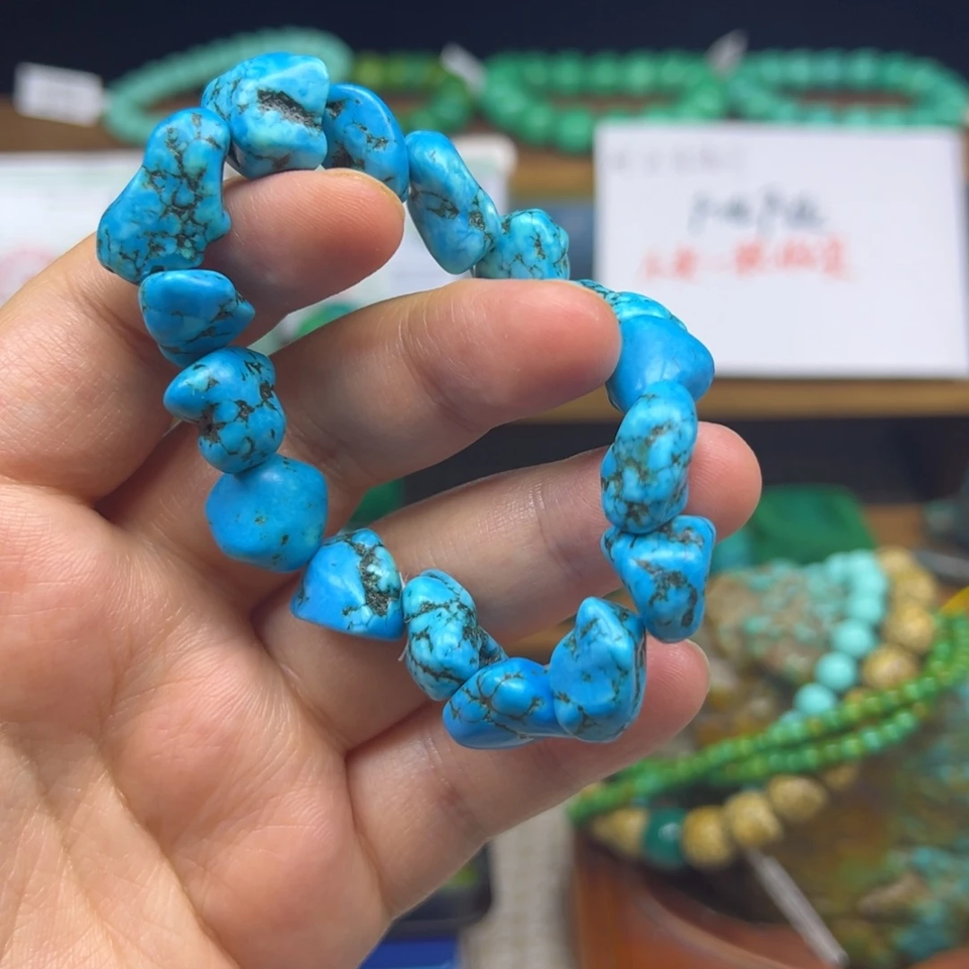 湖北十堰绿松随型单串