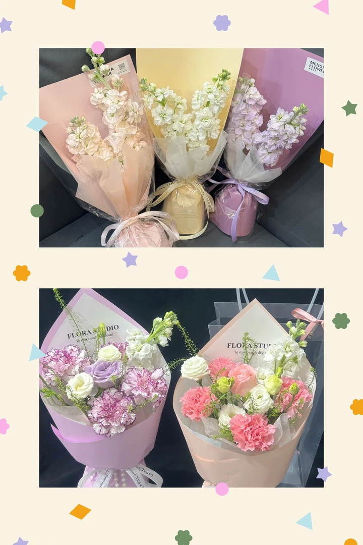 3.8女神节精致团购小花束可开票