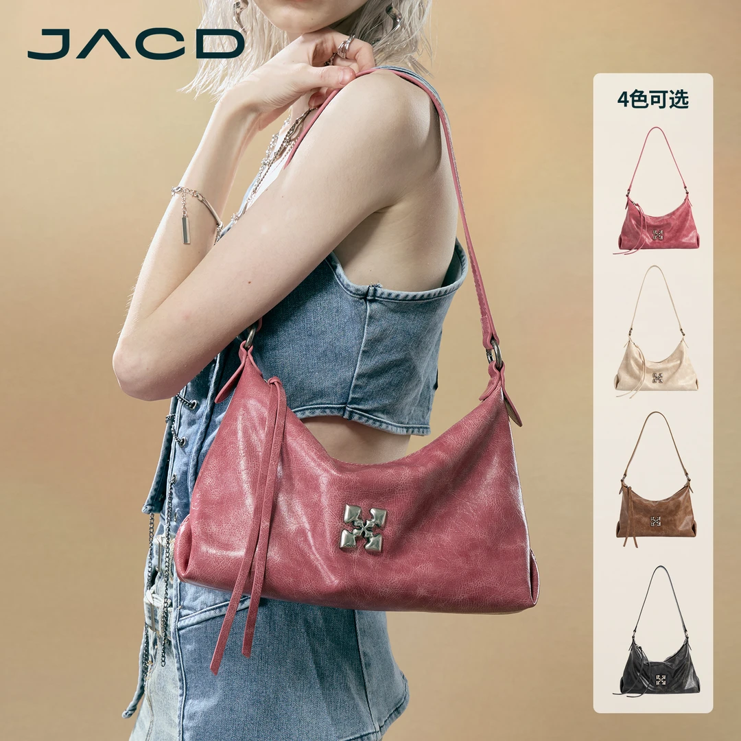 JACD雪花包大容量包包托特包女2025新款单肩斜挎包手提包