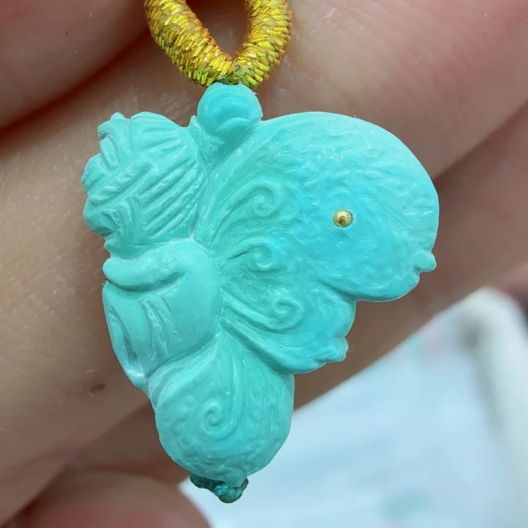 绿松石未镶嵌配饰