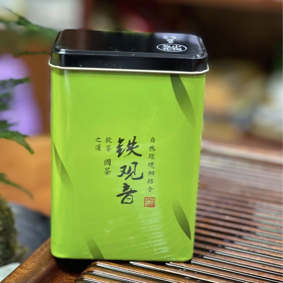 铁观音茶叶 铁盒装一罐