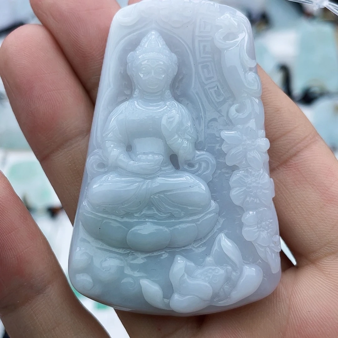 颈饰未镶嵌翡翠盘*翡翠