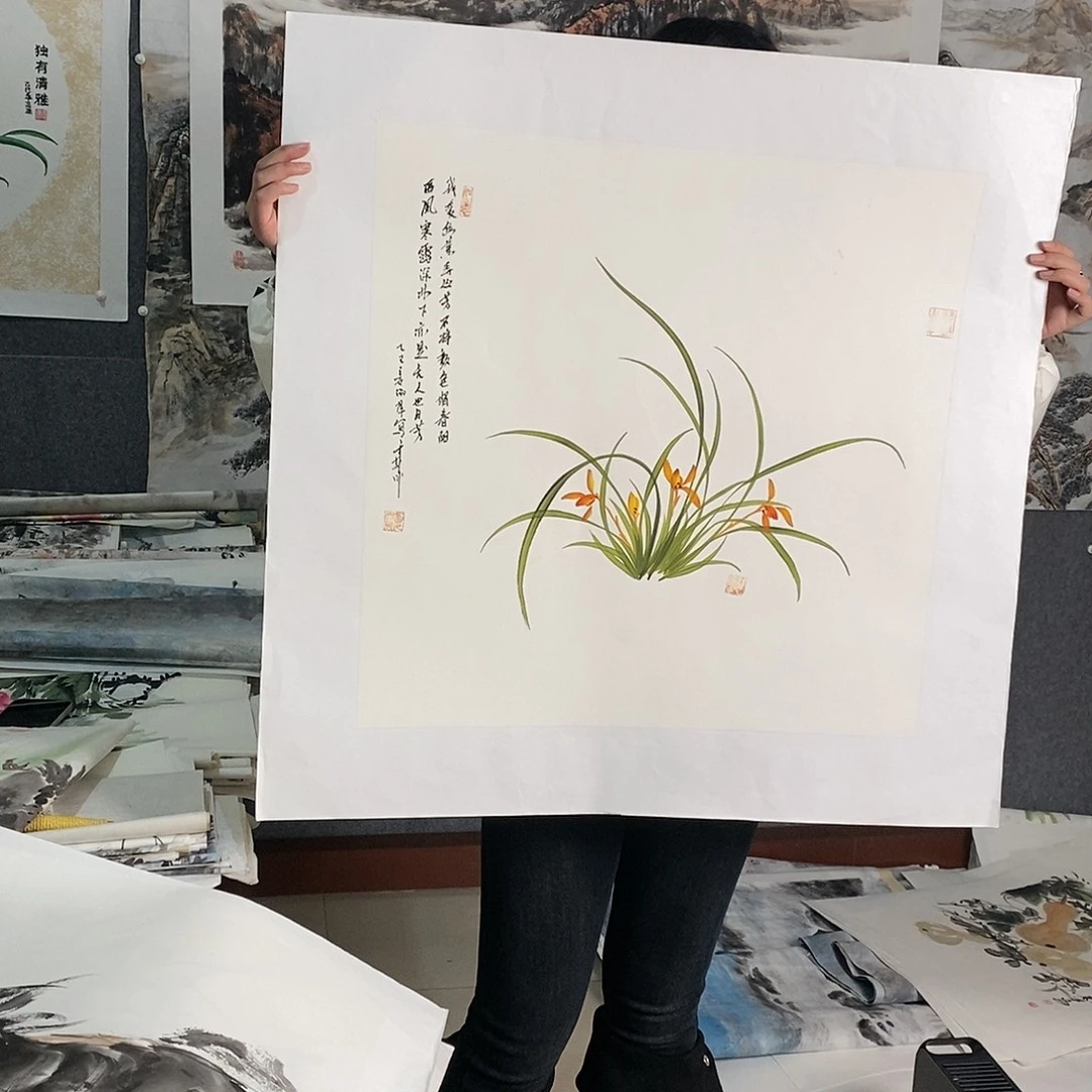 国画手写手绘国画作品46