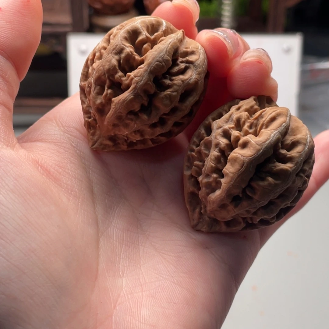 文玩核桃把件小楸千45