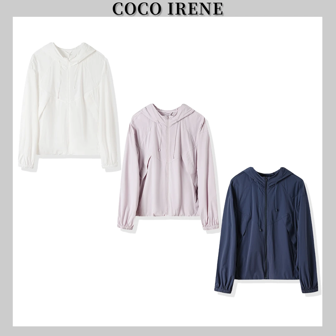 COCO IRENE 【原纱防晒】夏季防晒首选时尚原纱upf值200+防晒外套