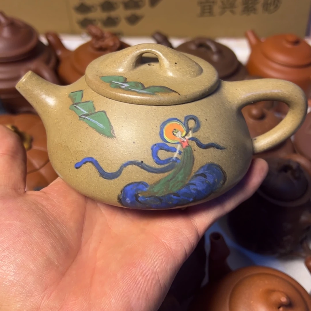 紫砂茶壶宜兴原矿紫砂壶300毫升容量